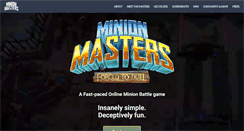 Desktop Screenshot of minionmaster.com